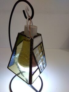 電池ライトの体験で製作したランプ
