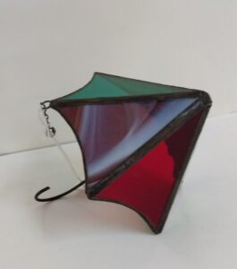 ステンドグラスで作る傘