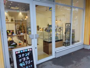 ステンドグラスギャラリー入り口